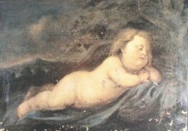 L’amore dormiente, una tela nel Museo Archeologico di Taranto