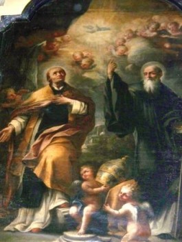 Girolamo Cenatiempo nella chiesa del SS. Crocifisso di Taranto