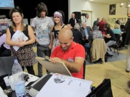 Le vignette di Paolo Piccione al Salon International du Dessin