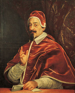 ALESSANDRO VII PAPA DAL 1655 AL 1667