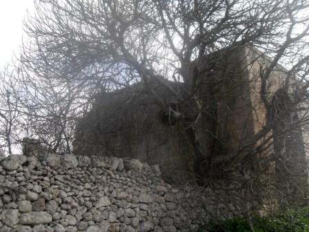 Finestra ellittica lato destro di Santa Maria di Pompignano (foto di Romualdo Rossetti)