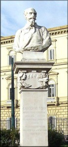 Napoli Monumento a G .Toma villa Comunale Opera di Francesco Ierace- 1922