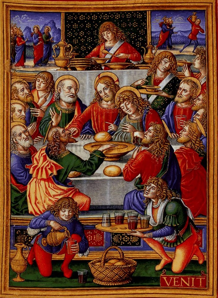 ultima cena 1490