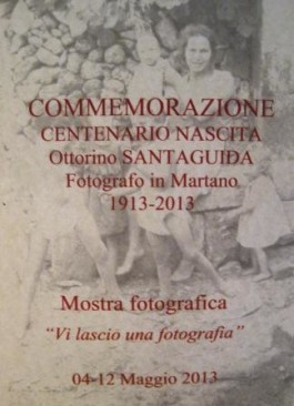 Ottorino Santaguida, valente fotografo di Martano (1913-1990))