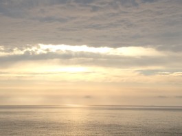 11 maggio 2013. Il sole sorge sul Salento