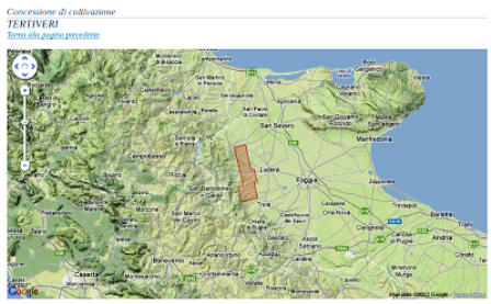 mappa fracking