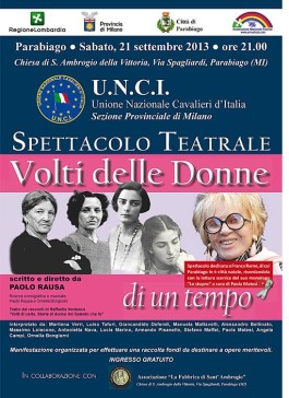 Volti delle donne di un tempo