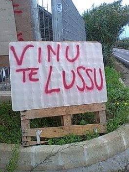 Vino “te lussu”