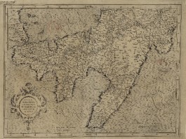 La toponomastica della provincia di Lecce in una mappa del 1589. Grazie, Francia! …