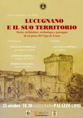 Lucugnano e il suo Territorio, l’ultimo libro di Marco Cavalera