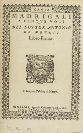 Due stelle musicali salentine a cavallo di due secoli: Benedetto Serafico di Nardò e Antonio De Metrio di Manduria