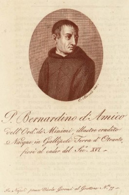 Bernardino Amico di Gallipoli, disegnatore del XVI-XVII secolo