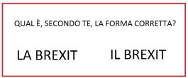 Anch’io ho indetto un referendum …