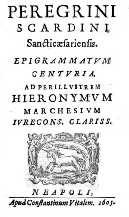 Pellegrino Scardino di San Cesario di Lecce e la tarantata