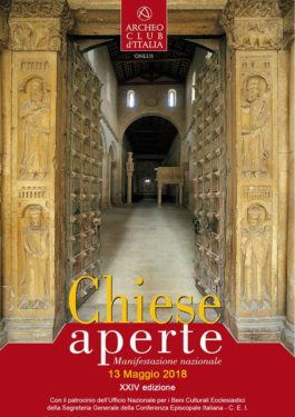 Archeoclub. Chiese aperte il 13 maggio 2018 a Galatina e Nardò