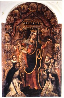 La Madonna degli Angeli per la cappella dei d’Amato di Seclì della chiesa di San Domenico a Nardò