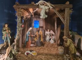 Il presepe artistico della parrocchia del Sacro Cuore di Nardò